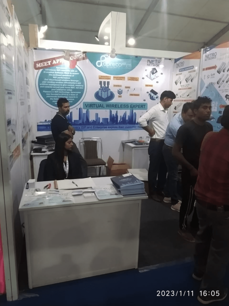 Aprecomm at Cable TV show Kolkata Expo 2023